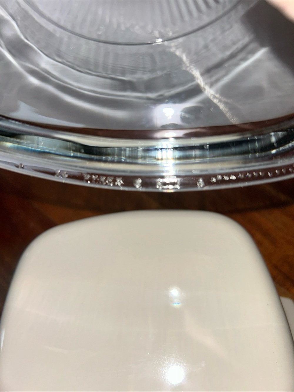 Vintage Pyrex Corning Ware Symphony 1.5 Liter Casserole Dish with lid - Picture 5 of 8
